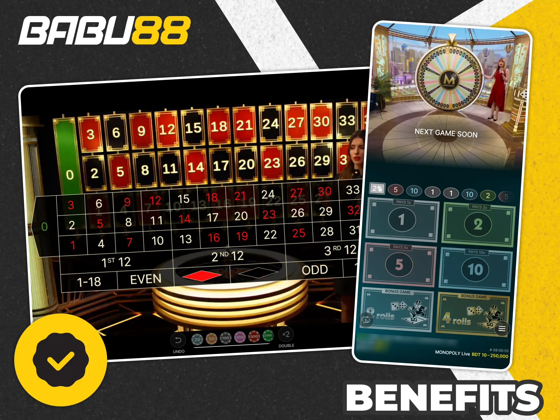 Play fair live games from any device at Babu88.