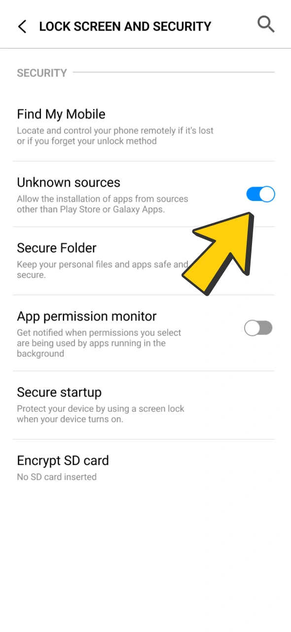 Allow installing unknown apps to get Babu88 app for your android.