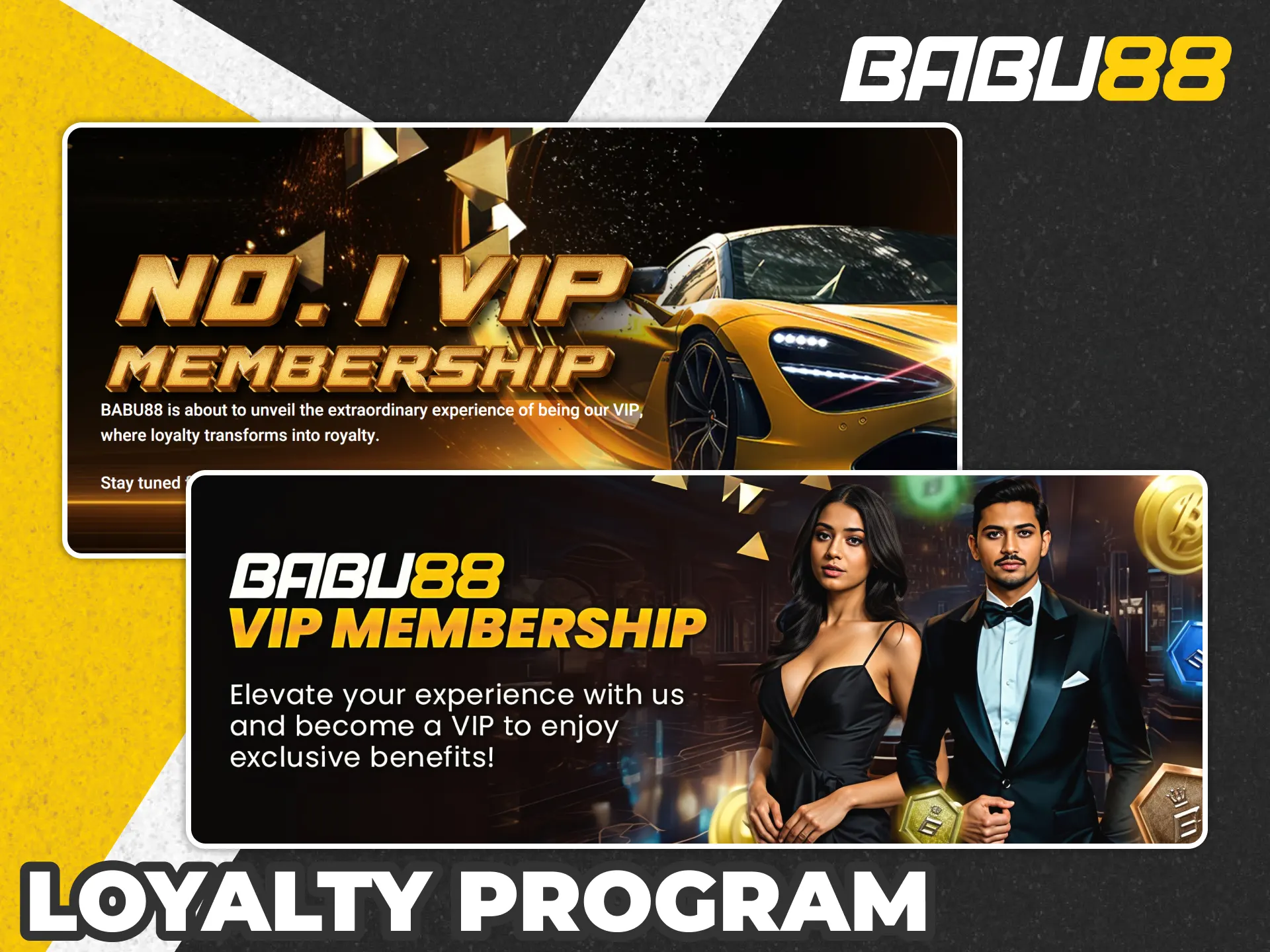 Become Babu88 VIP member and enjoy premium benefits from your gambling.