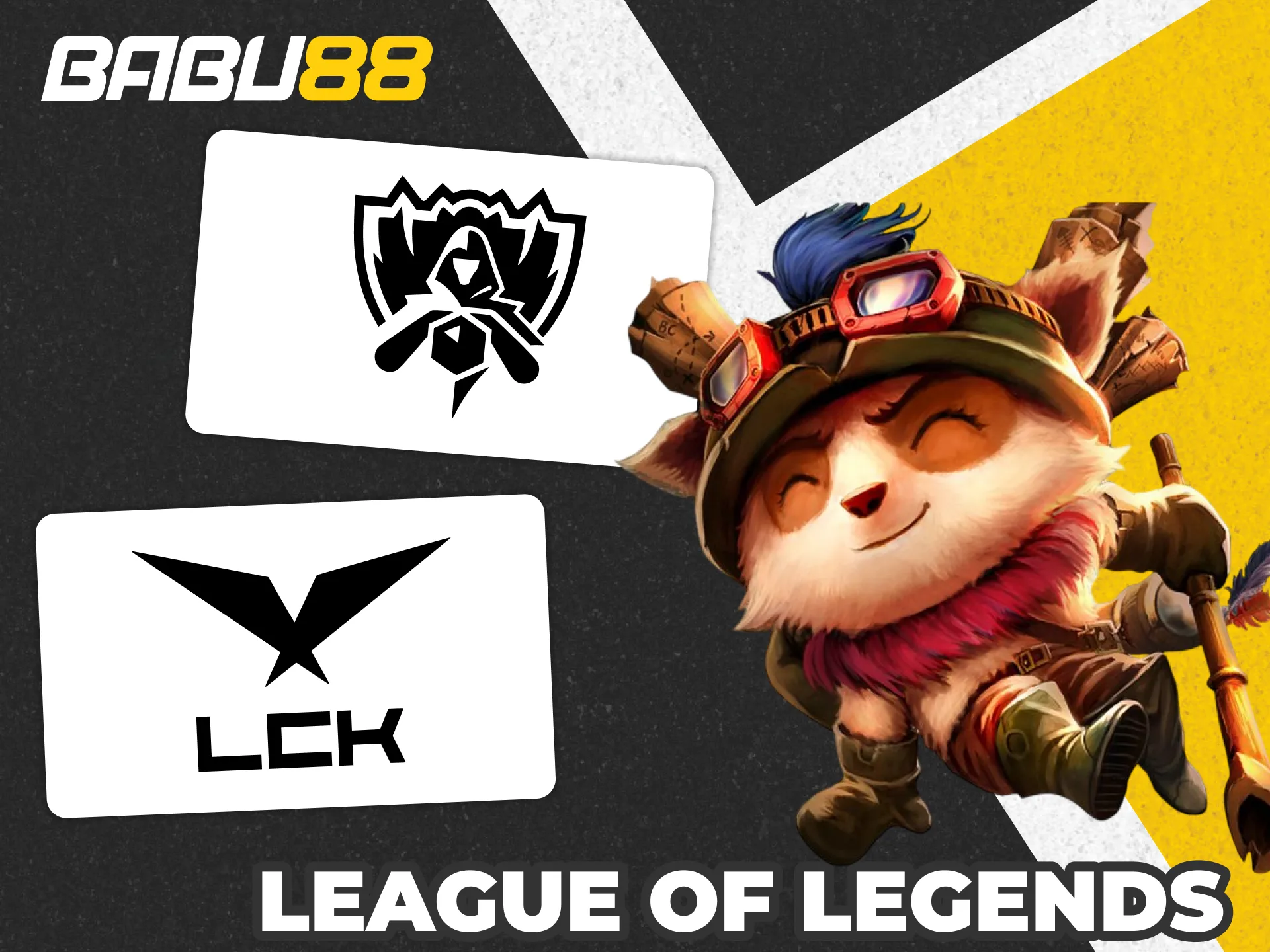 Bet and win with League of Legends matches at Babu88.
