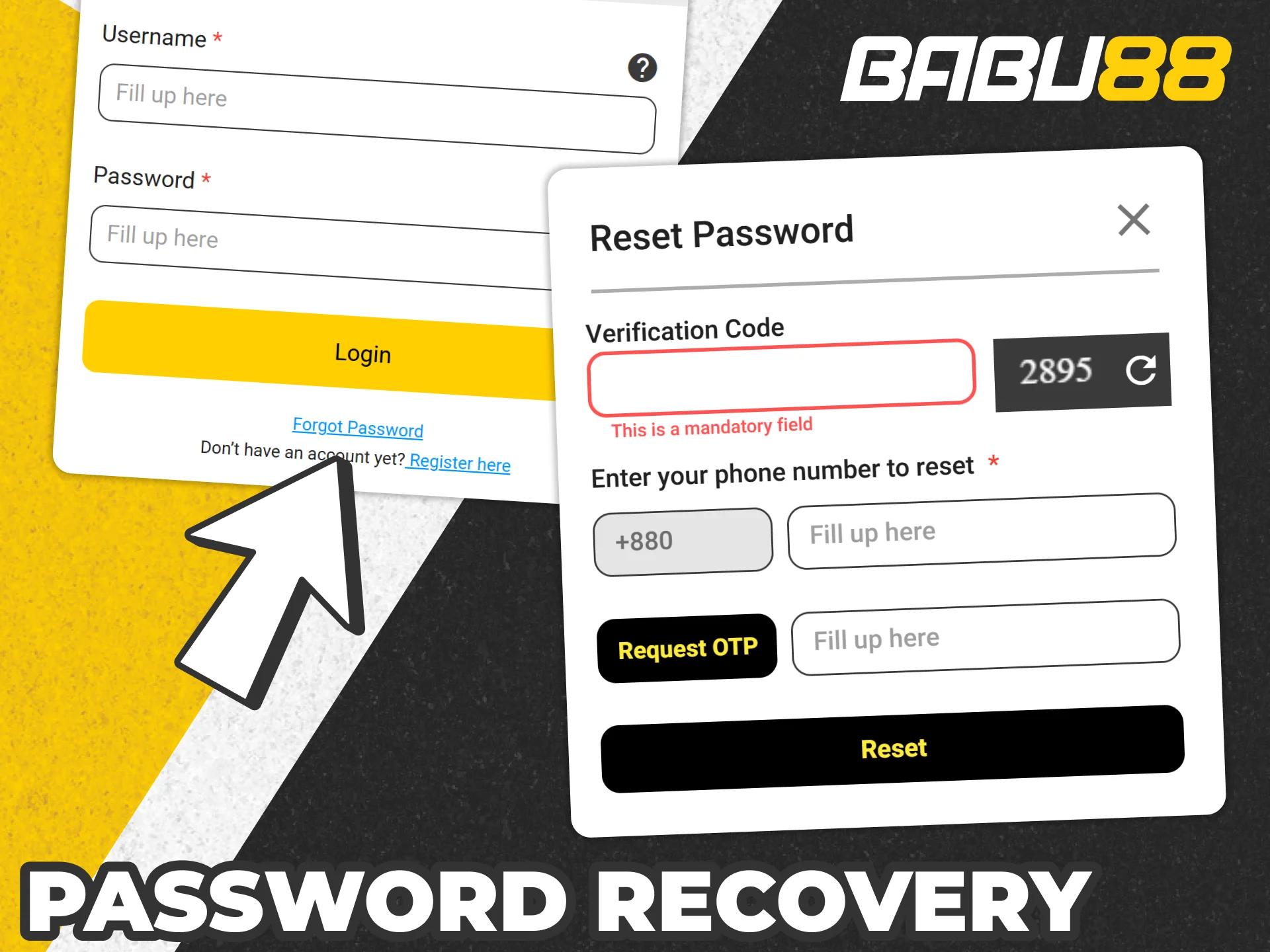 Read about ways to recover your Babu88 account.