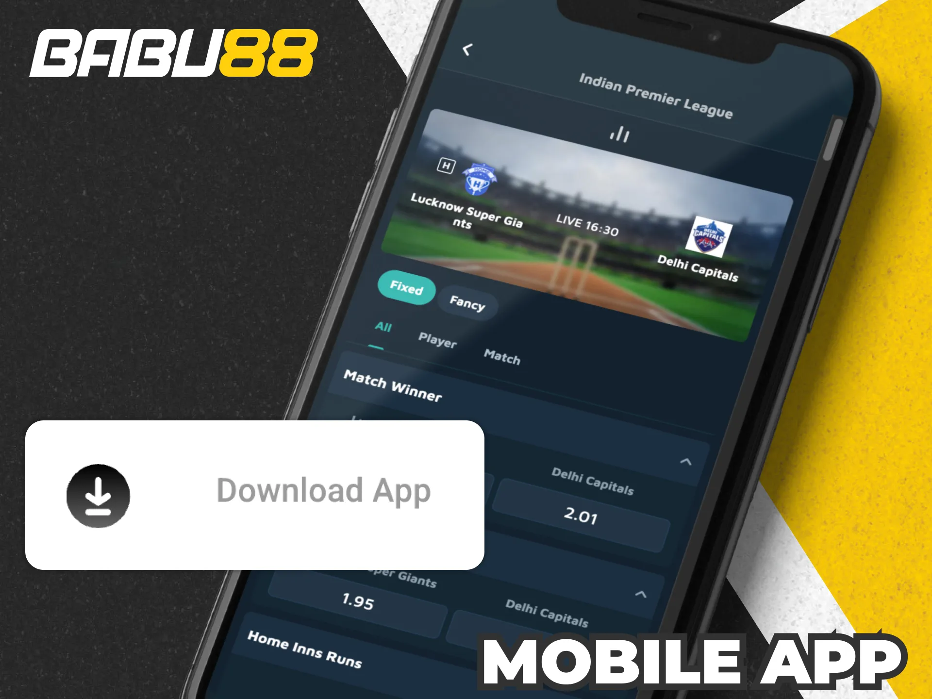Enjoy seamless mobile cricket betting with the fast and optimized Babu88 app.