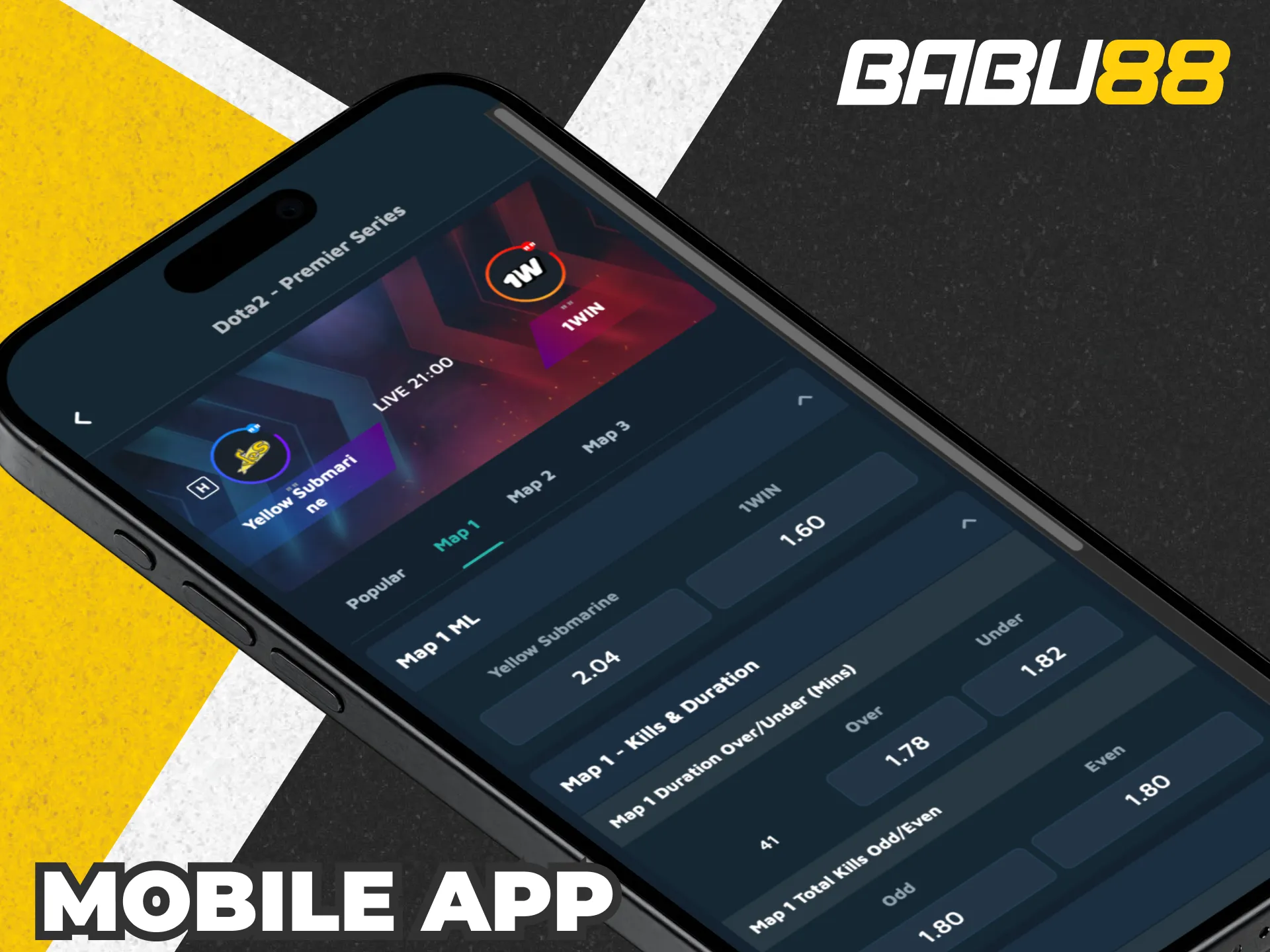 Enjoy seamless Dota 2 betting via the Babu88 mobile app in Bangladesh.