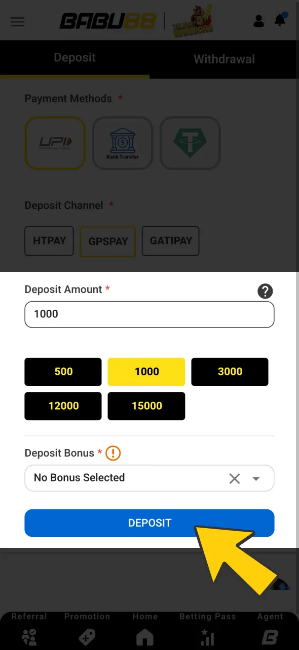 Make your first deposit and get ready for Dota 2 action at Babu88.