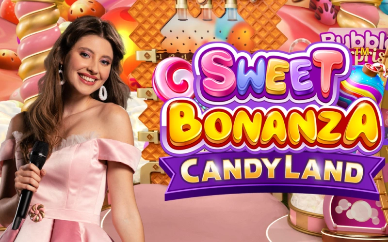 Spin the giant wheel for sugary bonuses and massive wins in Sweet Bonanza Candyland on Babu88.