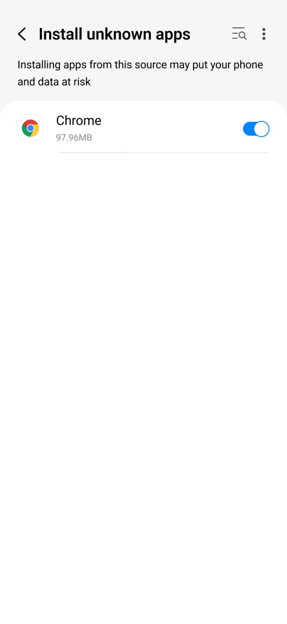 Allow installation from unknown sources in your device settings for the Babu88 APK.