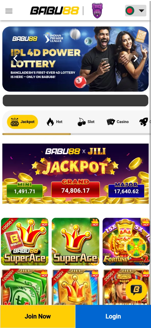 Visit the official site from your mobile browser to start the Babu88 app download.