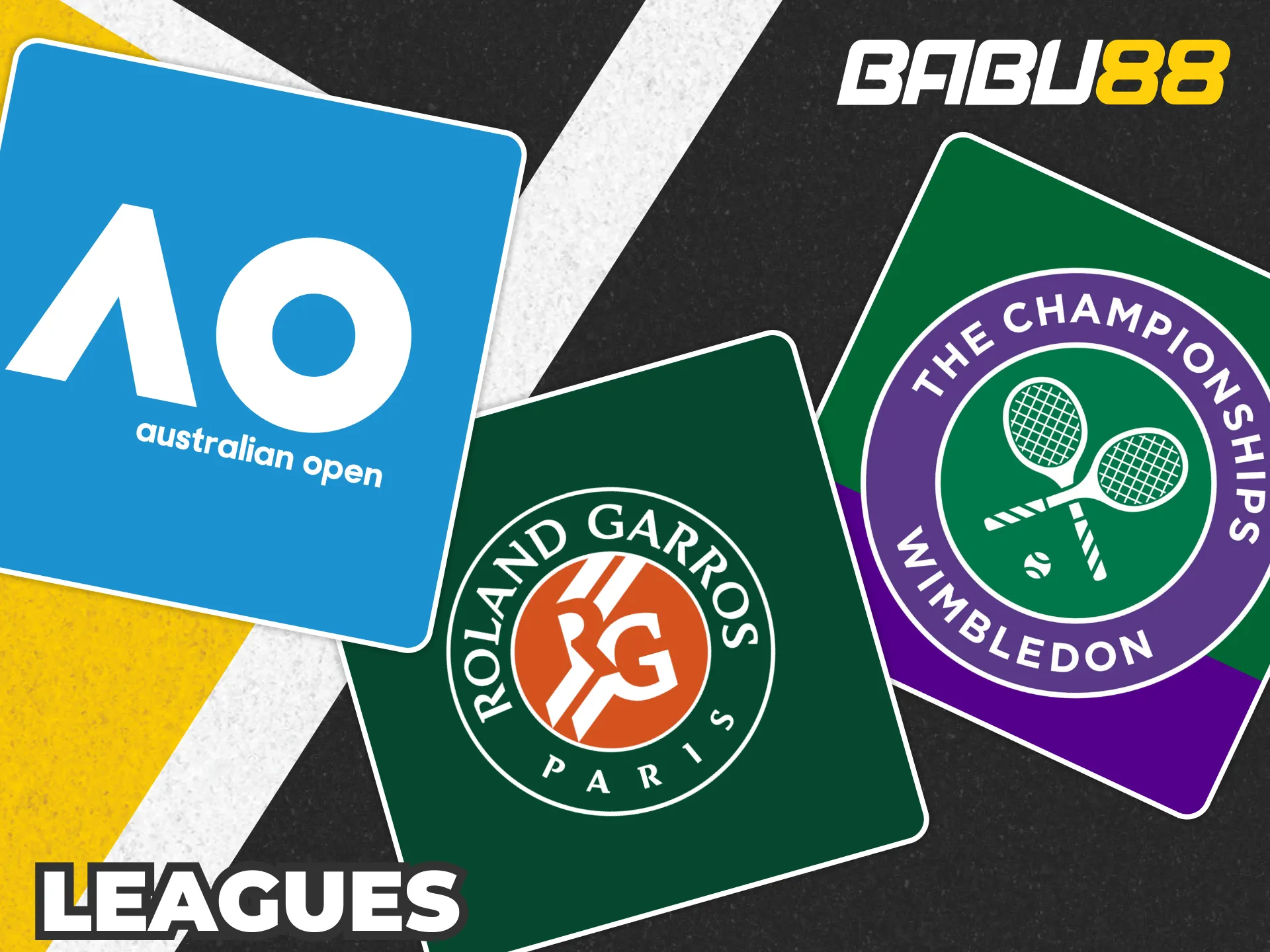 Explore and bet on the best tennis leagues and Grand Slam events on Babu88.