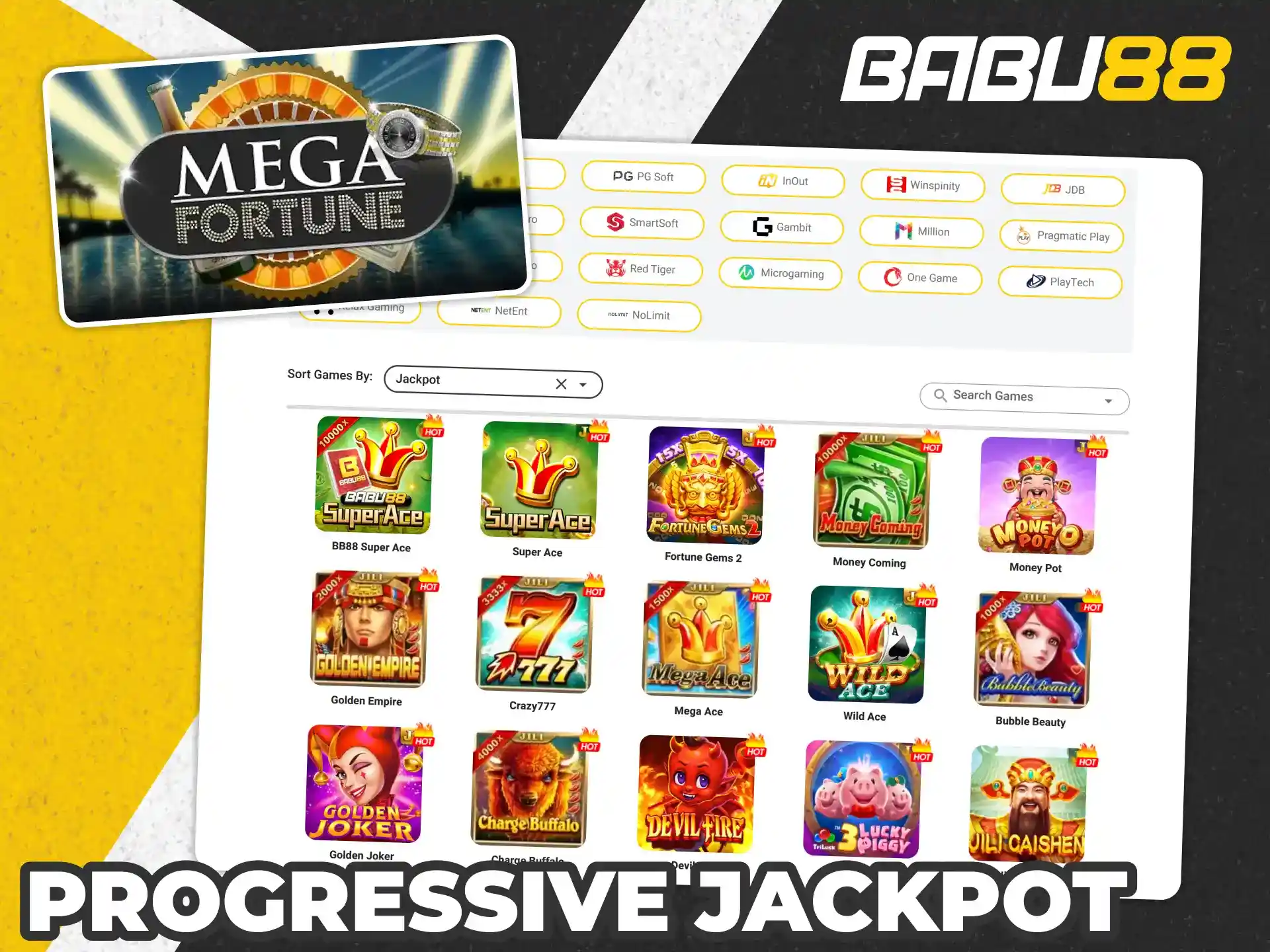 Win big prizes with Babu88 progressive jackpots.